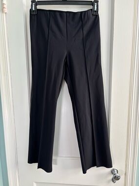 Athleta Black Ribbed-Waist Active Leggings